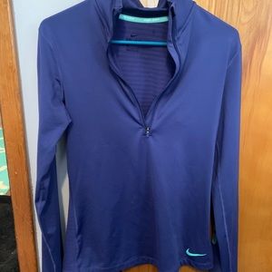 Nike 3/4 zip. Women’s medium. Dri fit